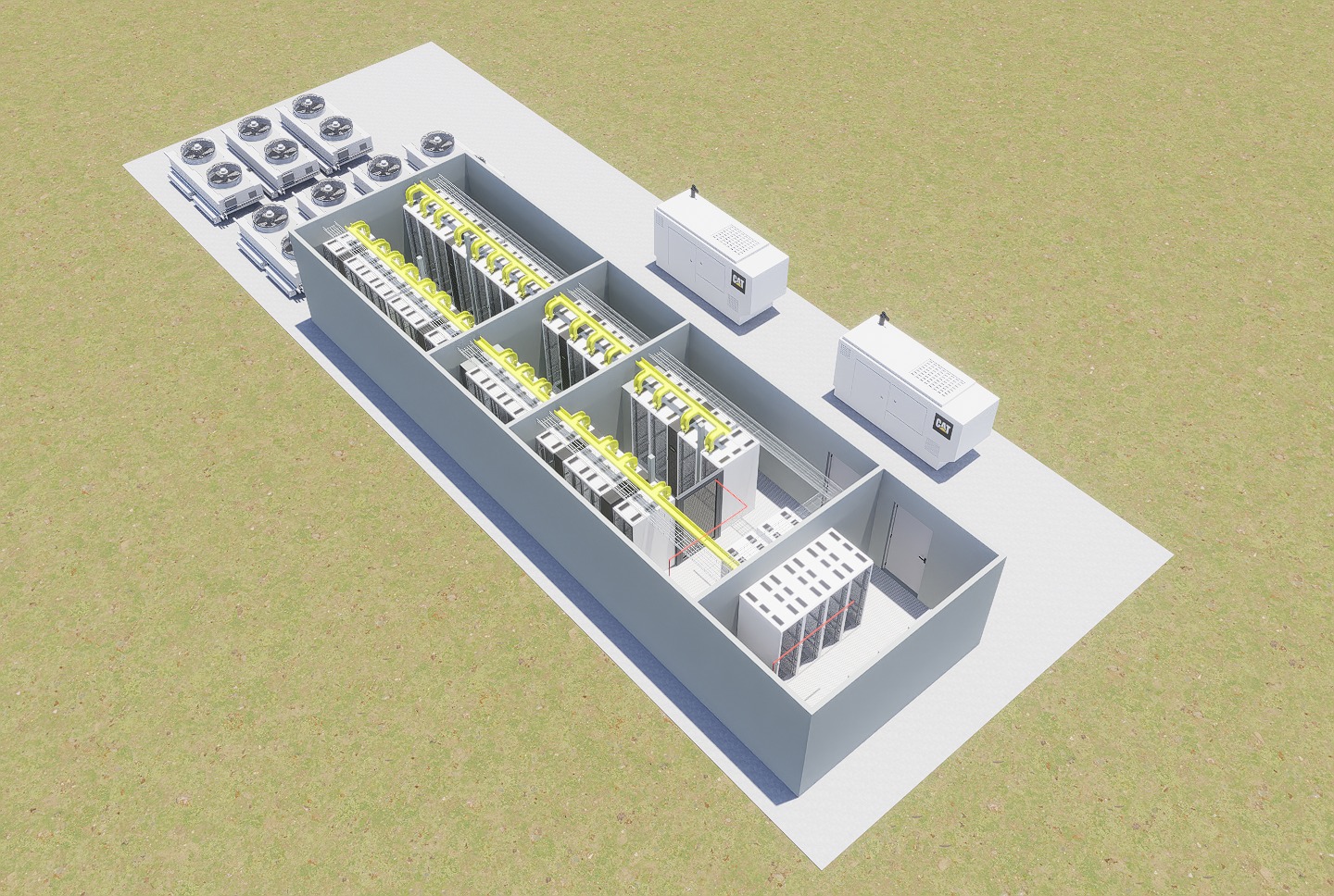 Perspectiva original do data center